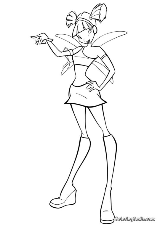 Musa Ama Música Musa Ama Música - Página para Colorir