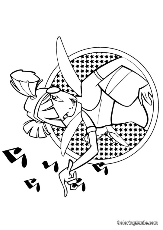 Musa Conhece Música Musa Conhece Música - Página para Colorir