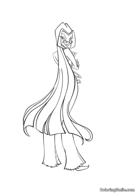 Darcy Hipnotiza Darcy Hipnotiza - Página para Colorir