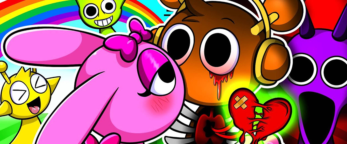 Desenhos do Sprunki para colorir