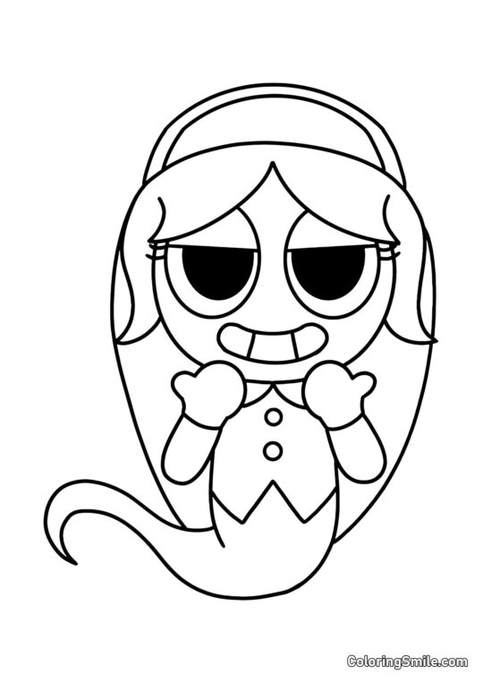 Conny do Mundo do Dandy - Página para Colorir