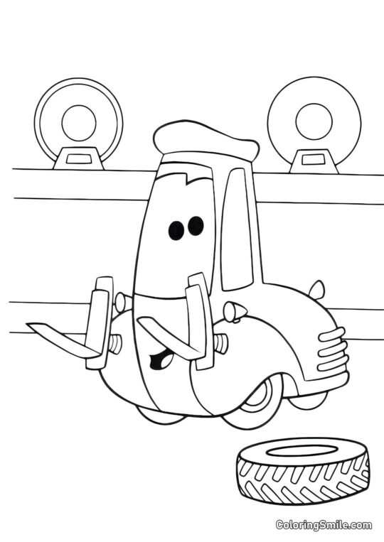 Carregador - Página para Colorir