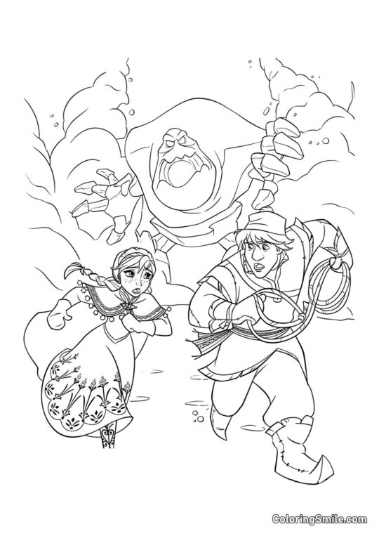 Marshmallow - Página para Colorir